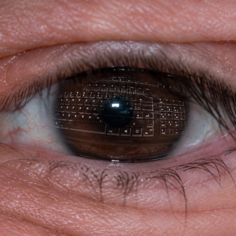 Mensch und Computer im Auge