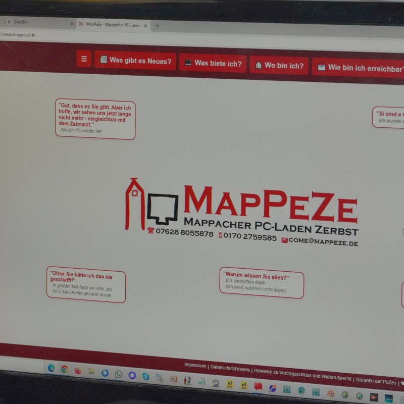 😊 Neues Aussehen für meine Webseite